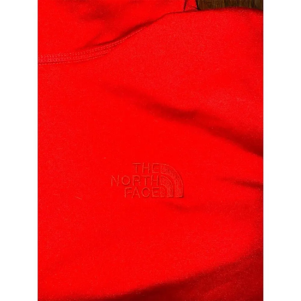 The North Face Men's 1/4 Zip Pullover Sweater Red Size L: Like New
